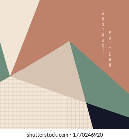 Abstract simple pattern for web banner, wallpaper, poster or business presentation with vertical text space : Vector Illustration