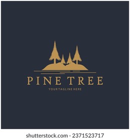 abstract simple pinecone logo pine tree design,for business,badge,emblem,pine plantation,pine wood industry