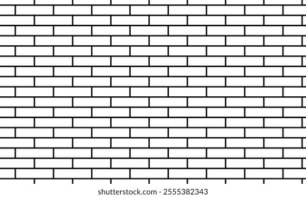 abstract simple rectangular brick line pattern can be used background.
