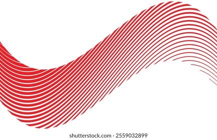 abstract simple red flag line pattern can be used background.