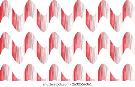 abstract simple red halftone dot flag repeat pattern art can be used background.