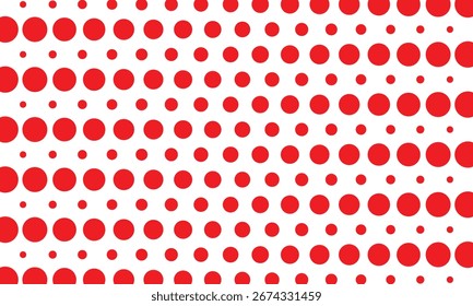 abstrato simples vermelho meio-tom ponto padrão arte pode ser usado fundo.
