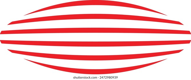 abstract simple red inflate line can be used background.