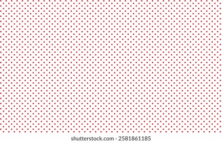 abstract simple red polka dot pattern can be used background.