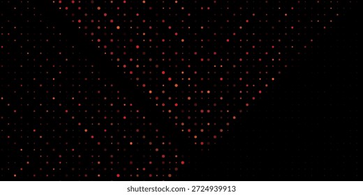 El patrón de lunares rojos simple abstracto se puede utilizar de fondo. EPS 10.