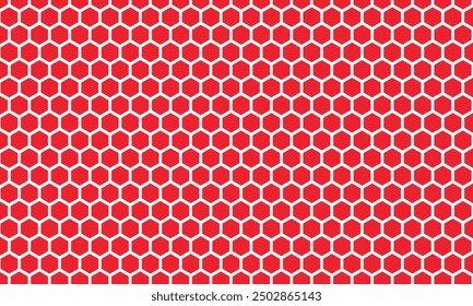 abstract simple red polygon pattern can be used background.