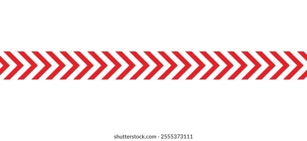 abstract simple red repeat arrow design can be used background.