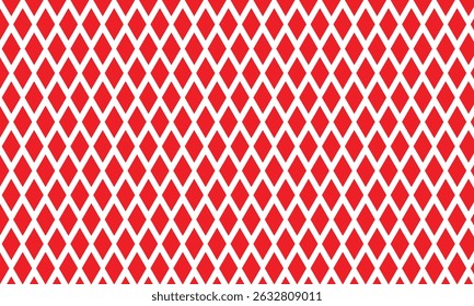 abstrato simples vermelho rhombus padrão arte pode ser usado fundo.