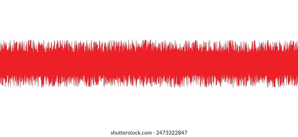 abstract simple red roughen line art can be used background.
