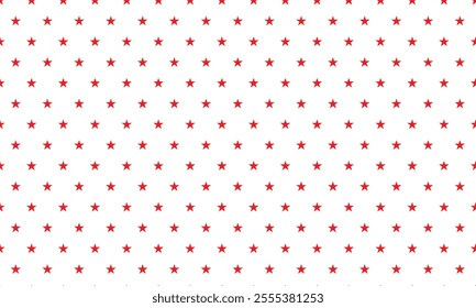 abstract simple red star pattern can be used background.