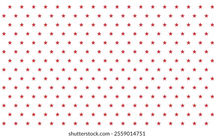 abstract simple red star pattern can be used background.