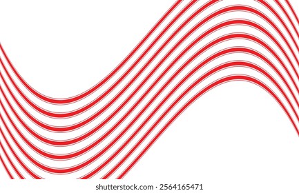 abstract simple red thin and bold flag line pattern can be used background.