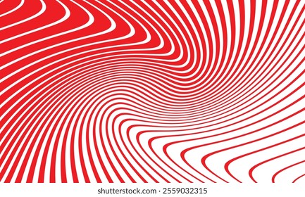 abstract simple red twist line pattern can be used background.