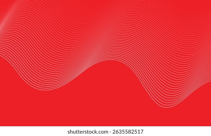 abstrato simples vermelho branco mistura onda design em vermelho pode ser usado fundo.