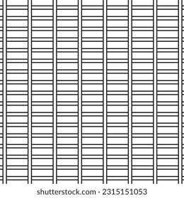 abstract simple seamless geometric black line pattern art.