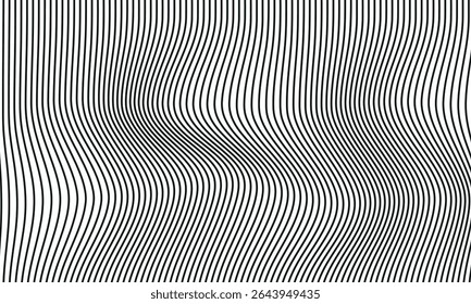 design de padrão de linha de esmagamento simples abstrato