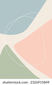 Resumen Sencillo color suave color minimalista Doodle Pastel fondo