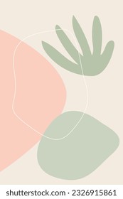 Abstract Simple Soft Colored Minimalist Doodle Pastel Pattern background