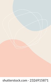 Resumen Sencillo color suave color minimalista Doodle Pastel fondo