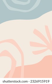 Resumen Sencillo color suave color minimalista Doodle Pastel fondo