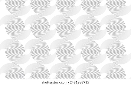 abstracto simple línea de rayas línea ondulada patrón arte.