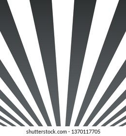Abstract simple striped art background. Black and white lines. Retro poster, card, postcard, template or etc.