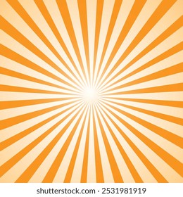 abstrato design de fundo de explosão solar simples. padrão de linha radial circular.