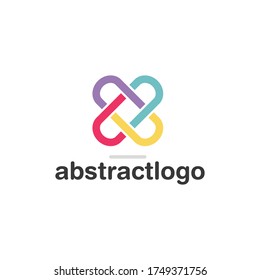 Abstract Simple Unique Icon Symbol Logo For Business Industry