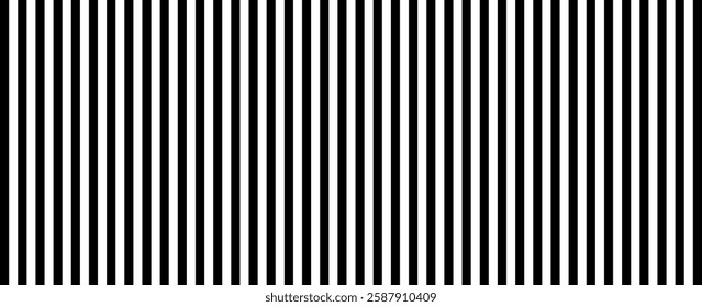 abstract simple vertical black bold line pattern can be used background. vector