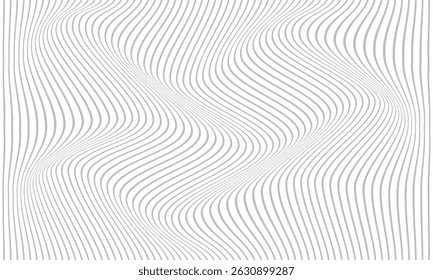 abstract simple vertical grey line wave pattern can be used background.