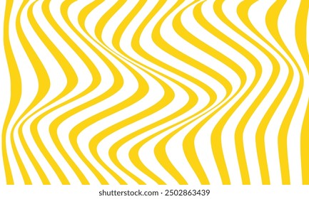 abstract simple vertical yellow bold line wave pattern can be used background.