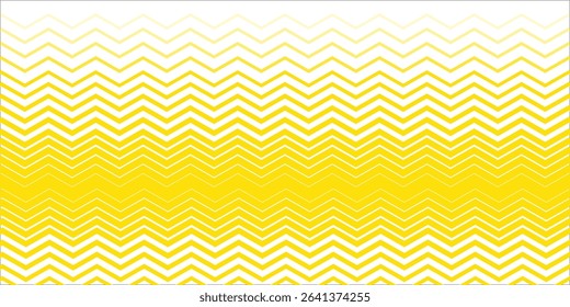 abstract simple vertical yellow white thin to thick corner wave line pattern.