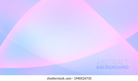 Abstract simple wallpaper by light pastel colors with transparency. Minimal vector graphic background