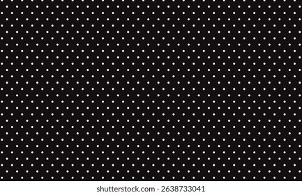 abstract simple white dot pattern on dark can be used background.