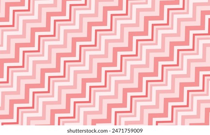 abstract simple white red diagonal corner wave line pattern can be used background.