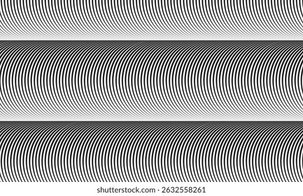 abstract simple yellow big to small bracket line repeat pattern art can be used background.