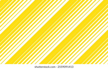 abstract simple yellow diagonal big to small line pattern can be used background.