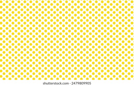 abstract simple yellow dot pattern can be used background.