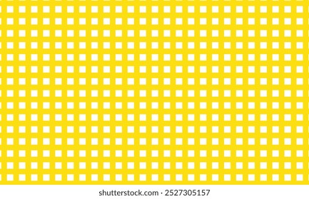 abstract simple yellow grid line pattern art can be used background.