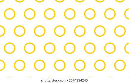 Modelo amarillo simple abstracto del punto grande del contorno para el fondo del cartel del Anuncio.