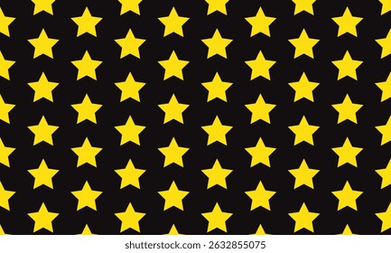 abstract simple yellow star pattern can be used background.