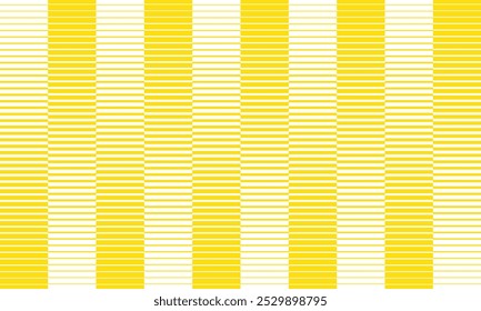 padrão de linha de estilo de gradiente fino a grosso amarelo simples abstrato.