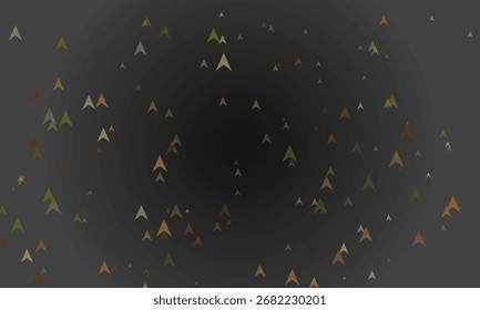 Abstrato padrão de onda senoidal em rosa isolado em um fundo preto