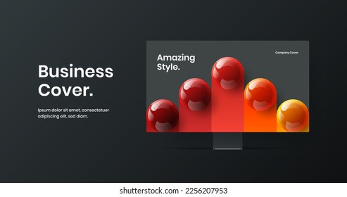 Abstract site screen vector design template. Modern computer display mockup web banner concept.