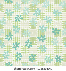 Abstract six-color pattern. Fashionable texture. Seamlessly editable background.