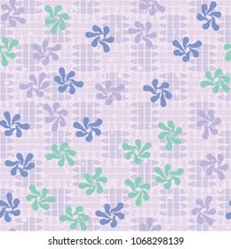 Abstract six-color pattern. Fashionable texture. Seamlessly editable background.