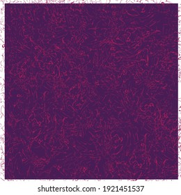 An abstract sketch consists of a collection of thin, distorted stripes.