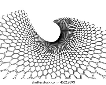 abstract sketch in monochrome colors