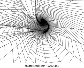 abstract sketch in monochrome colors