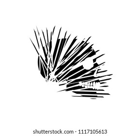 Abstract skull icon vector illustration